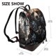 thumbnail image 2 of Easygdp Urban Bear With Headphones Mochila de Cuero para Mujeres, Bolso de Hombro, Bolsos de Mano de Moda para Trabajo y Viajes, 2 of 4