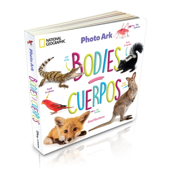National Geographic Photo Ark Bodies / Cuerpos, (Board Book)