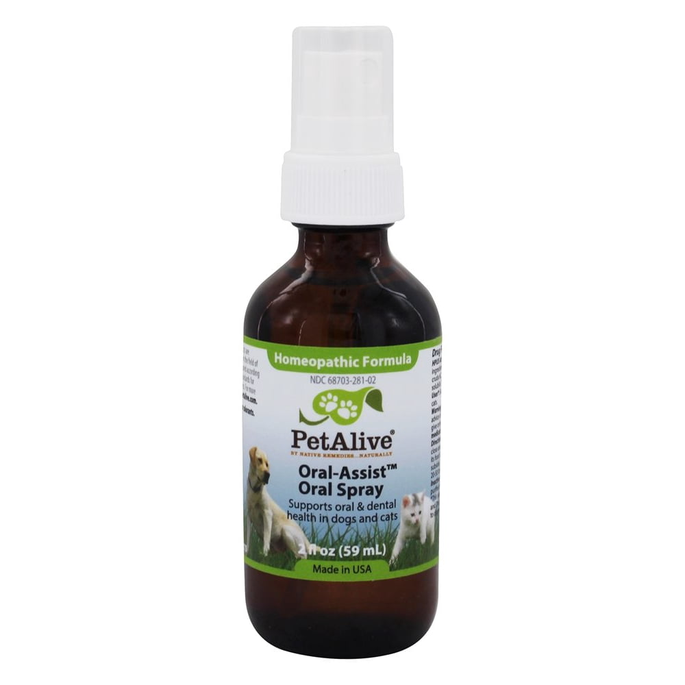 Pet Alive OralAssist Dental Health Oral Spray For Cats & Dogs 2 fl