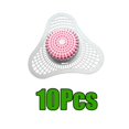 thumbnail image 1 of DYNWAVECA 10Pcs Triangular Deodorant Block Urinal Deodorant Screen White W/ Fragrance, 1 of 5