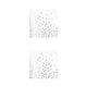 thumbnail image 4 of Inteprter 20 hojas servilletas toallas de papel decoraciones de doradas ducha boda Plata 2Conjunto, 4 of 6