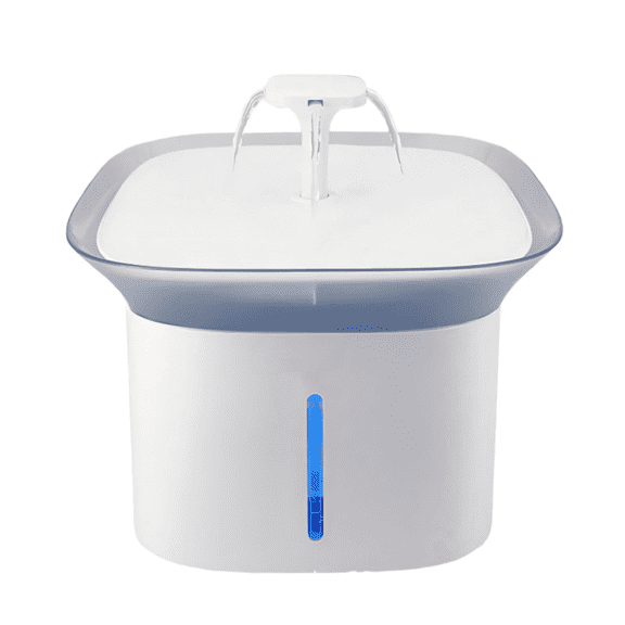 ugooelftek 2L Cat Water Fountain with Wireless Pump & 5-Stage Filtration System