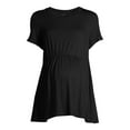 thumbnail image 6 of Time and Tru Maternity Babydoll Short Sleeve T-Shirt, 6 of 6