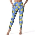 thumbnail image 3 of 2025 Rubber Ducks Leggings Cute Animal Print High Waist Yoga Pants Elegant Elastic Leggins Women Design Fitness Sports Tights, 3 of 8