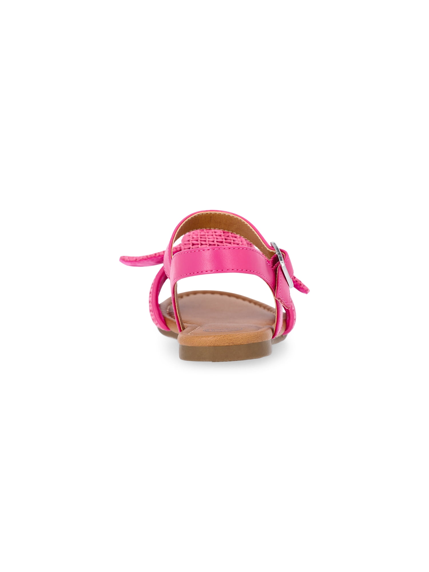 Wonder Nation Girls Raffia Swim Bow Sandals