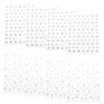 thumbnail image 3 of BRIGHTFUFU 8 hojas de pegatinas para decoración de uñas con forma de estrella, adornos para manicura, calcomanías elegantes para uñas, 3 of 7