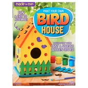 Made by Me Paint Your Own Birdhouse Kit, Boys and Girls, Child, Ages 6+