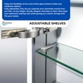 thumbnail image 2 of Dreamwerks 48"W x 28"H LED Bathroom Medicine Cabinet with Integrated Touch Switch and Magnifying Glass, 2 of 15