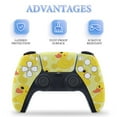 thumbnail image 4 of Skin Sticker for PS5 Slim Standard Disc Digital Edition Console and Controllers Decals for Playstation 5 (Cute Rubber Duck,PS5 Disc Edition), 4 of 5
