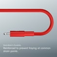 thumbnail image 6 of Beats USB-C to Lightning Woven Cable (1.5 m / 5 ft) - Rapid Red, 6 of 6