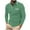 Green, variant on Generic Men's Long Sleeve Polo Shirts Color Block Slim Fit Golf Collar Tee Shirts Business Casual Fall Tops with Pocket