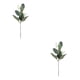 thumbnail image 3 of Inteprter Hojas artificiales Plantas Hoja Inicio Ramas Fiesta Navidad Flor falsa Type1 NO1, 3 of 6