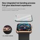 thumbnail image 4 of [2 Pcs] Tempered Glass Screen Protector Compatible for Apple Watch Series 6/SE/5/4 44mm, 3D Full Coverage Edge Anti-Scratch, Waterproof Bubble-Free HD Clear Film for iWatch 44mm, 4 of 5