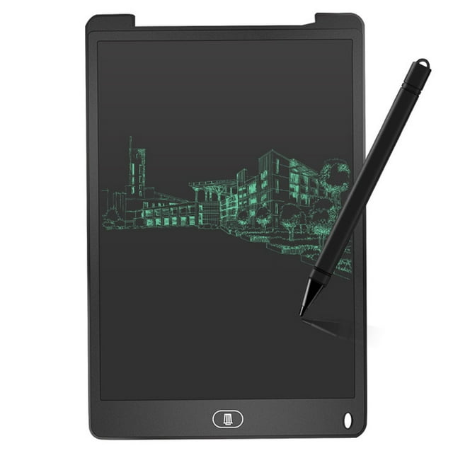 Tablero Almohadillas Dibujo Electrónico Btafrte 12 Pulgadas negro