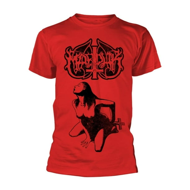 Marduk - Camiseta Fuck Me Jesus para Adultos Unisex (Rojo)