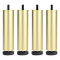 thumbnail image 2 of veasfak 4PCS Furniture Leg Adjustable Aluminum Alloy Sofa Leg for Table Legs Raised Feet Golden 25cm, 2 of 7