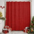 thumbnail image 2 of Vintage Linen Shower Curtains for Bathroom, Pastoral Red Linen Texture Farmhouse Waterproof Fabric Shower Curtain for Bathroom Bathtub Decoration, Machine Washable, 54x"78", 2 of 9