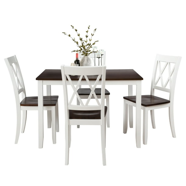 White Dining Room Table Set : Buy Dining Table Sets Online Upto 70 Off Woodenstreet - Rustic 9 pc square dining room table 8 person seat chairs set furniture new rustic table for dining room use.