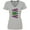 AC-Heather Grey, variant on Mardi Gras Celebration Funny Crawfish Women's V-Neck T-Shirt