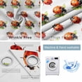 thumbnail image 2 of Cute Ladybugs Blackout Curtains for Bedroom/Living Room, Spring Botanical Leaves Farmhouse Thermal Insulated Kitchen Drapes with Grommets, Light Blocking Window Treatment, 2 Panels 52" x 54", 2 of 7