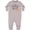 AC-Heather Grey, variant on Inktastic I Love My Pap Pap to the Moon and Back Baby Fleece Romper