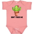 thumbnail image 3 of Inktastic Cute Cactus Dont Touch Me Boys or Girls Baby Bodysuit, 3 of 5