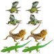 thumbnail image 3 of Auto Decal Stickers 3D Lizard Long-Lasting Adhesion Assorted Color 2 Sets, 3 of 5