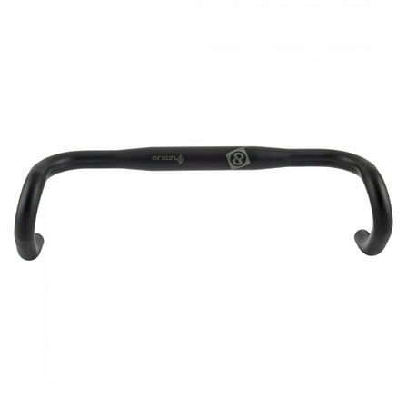 Origin8 Flare II 31.8mm Clamp 400mm AL6061 Black Aluminum Flattened Aero Top
