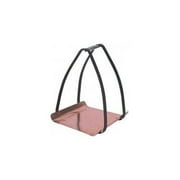 Contemporary Wood Holder, Copper