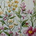 thumbnail image 5 of Patifu Flowers Bird Shower Curtain 100% Polyester Home Bathroom Decoration with Hooks 36"x72, 5 of 7