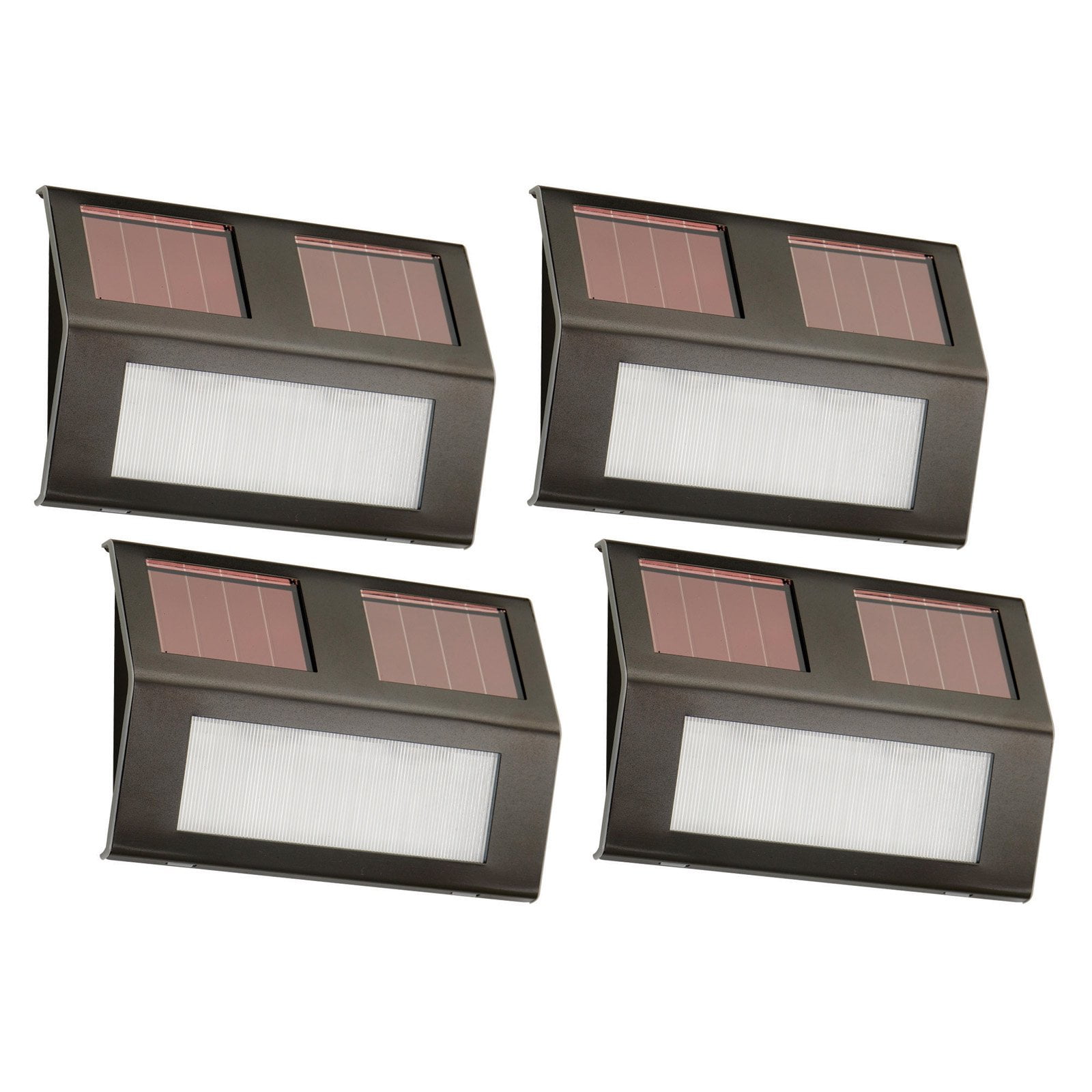 Nature Power Bronze Solar Step Lights Set Of 4 Com