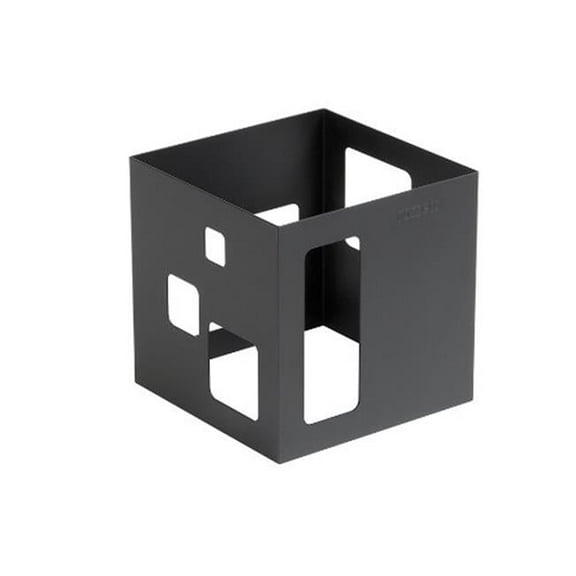 Square Warmer, Black Powder Coated Finish