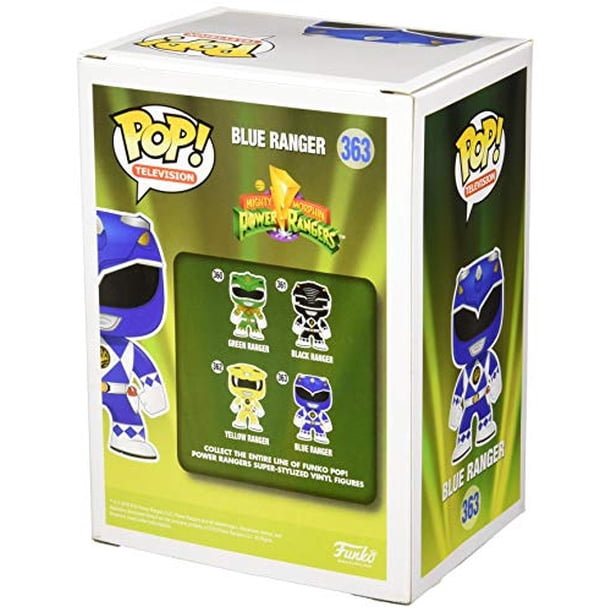 Funko POP TV: Power Rangers - Figura de Acción Blue Ranger, Multi,3.75 ...