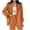 Gold, variant on Women's Sleeveless Duster Trench Vest Women's Solid Color Buttoned Pocket Long Sleeve Blazer Fashion Pink XXL