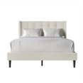 thumbnail image 2 of Castle Place Elegance Wingback Twin Platform Bed, Beige, 2 of 11