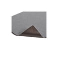 thumbnail image 2 of notrax t37 fiber atlantic olefin entrance carpet mat, for wet and dry areas, 4' width x 6' length x 3/8" thickness, gun metal, 2 of 4