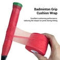 thumbnail image 4 of Badminton Grip Cushion Wrap,Badminton Grip Cushion Wrap 60mm Width 20m Length Excellent Shock Absorption Tennis Racket Grip Tape Backing Film, 4 of 7