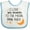 White and Blue, variant on Inktastic I Love My Poppi to the Moon and Back Boys or Girls Baby Bib