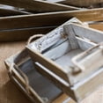thumbnail image 2 of Solid Wood Crate With Rope Handles, 2 of 8