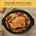 thumbnail image 2 of Crock-Pot 7 Quart Oval Manual Slow Cooker, Stainless Steel (SCV700-S-BR), Versatile Cookware for Large Families or Entertaining, 2 of 6