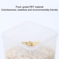 thumbnail image 4 of Bewildely Conveniente caja de conservación hecha de PP transparente para almacenamiento de alimentos frescos Tanque de almacenamiento de tanque Organizadores de utensilios de cocina, 4 of 6