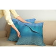 thumbnail image 3 of Ambesonne Blue Throw Pillow Cover 2 Pack, Aquatic Dinosaur, 20", Blue, 3 of 6
