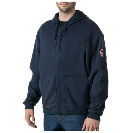 Dickies - Men's Hooded Zip-Front Sweatshirt - Walmart.com
