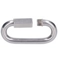 thumbnail image 1 of Haofy Quick Link Connector,Stainless Steel Quick Links,10Pcs Quick Link Connector Strong Durable Easy Install Small Size Chain Connector, 1 of 8