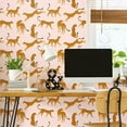 thumbnail image 4 of Cheetah Cheetah Peel and Stick Wallpaper, 4 of 28