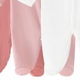 thumbnail image 5 of Fengactive Infant Baby Boys Girls 3 PCS Spring Summer Ribbed Footed Jumpsuit V Neck Full Snap Long Sleeve Soft Stretchy Newborn Sleep Romper Set, 5 of 5