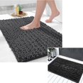 thumbnail image 1 of Bath Rug & Welcome Door Mat, Entryway Mat Indoor Porch and Patio, Chenille Bathroom Rug, 1 of 8
