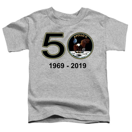 

Nasa - Apollo 11 50Th - Toddler Short Sleeve Shirt - 2T