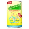 Almased Vanilla Meal Replacement Shake - Low-Glycemic High Plant Base Protein Powder- Nutritional Weight Health Support Supplement - Vanilla Flavor - 17.6 oz 1.1 Pound 1 Pack