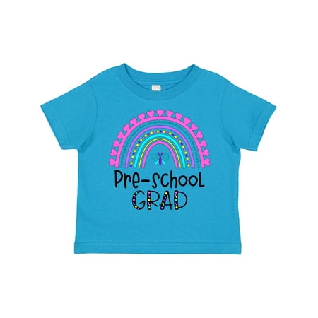 

Inktastic Pre-School Grad- Graduation Rainbow Boys or Girls Toddler T-Shirt